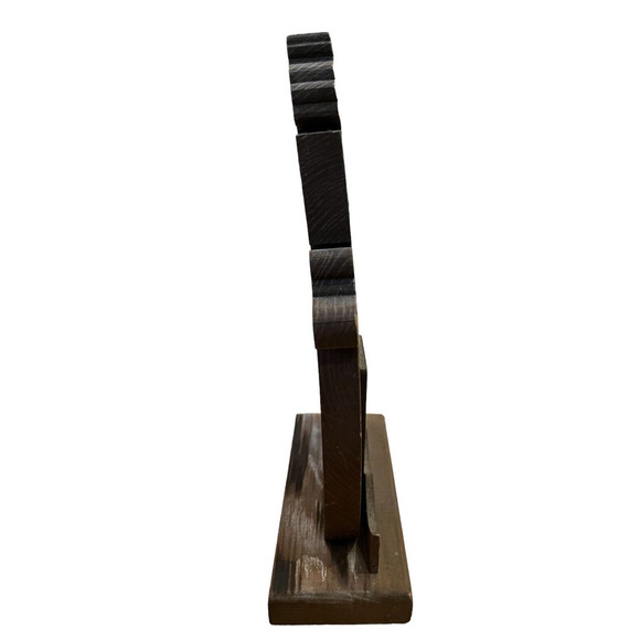 NOAH'S ARK Noah & Co Standing Plaque Wood Picture Folk Retro Country 11.5 x. 6.5 - Picture 2 of 6